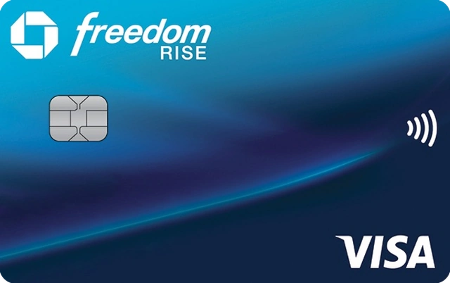 The Chase Freedom Rise card, an existing shipping product