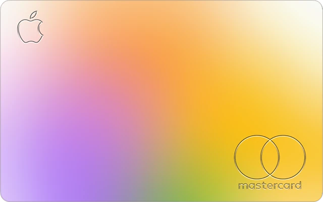 The current Apple Card, shown for orientation, not the proposed design